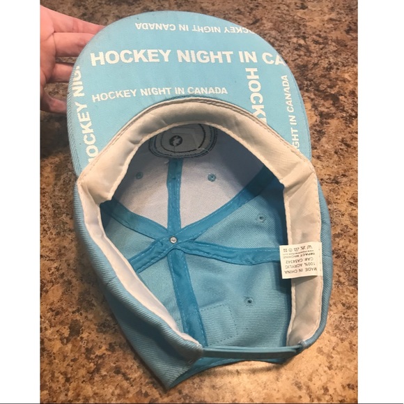 Hockey Night In Canada Light Blue Hat - Picture 3 of 3